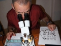Gero creates his zoological drawing