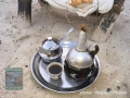 Gabbana = veeeery strong arabic coffee at Bawadi Bedouin Café, Marsa Shagra
