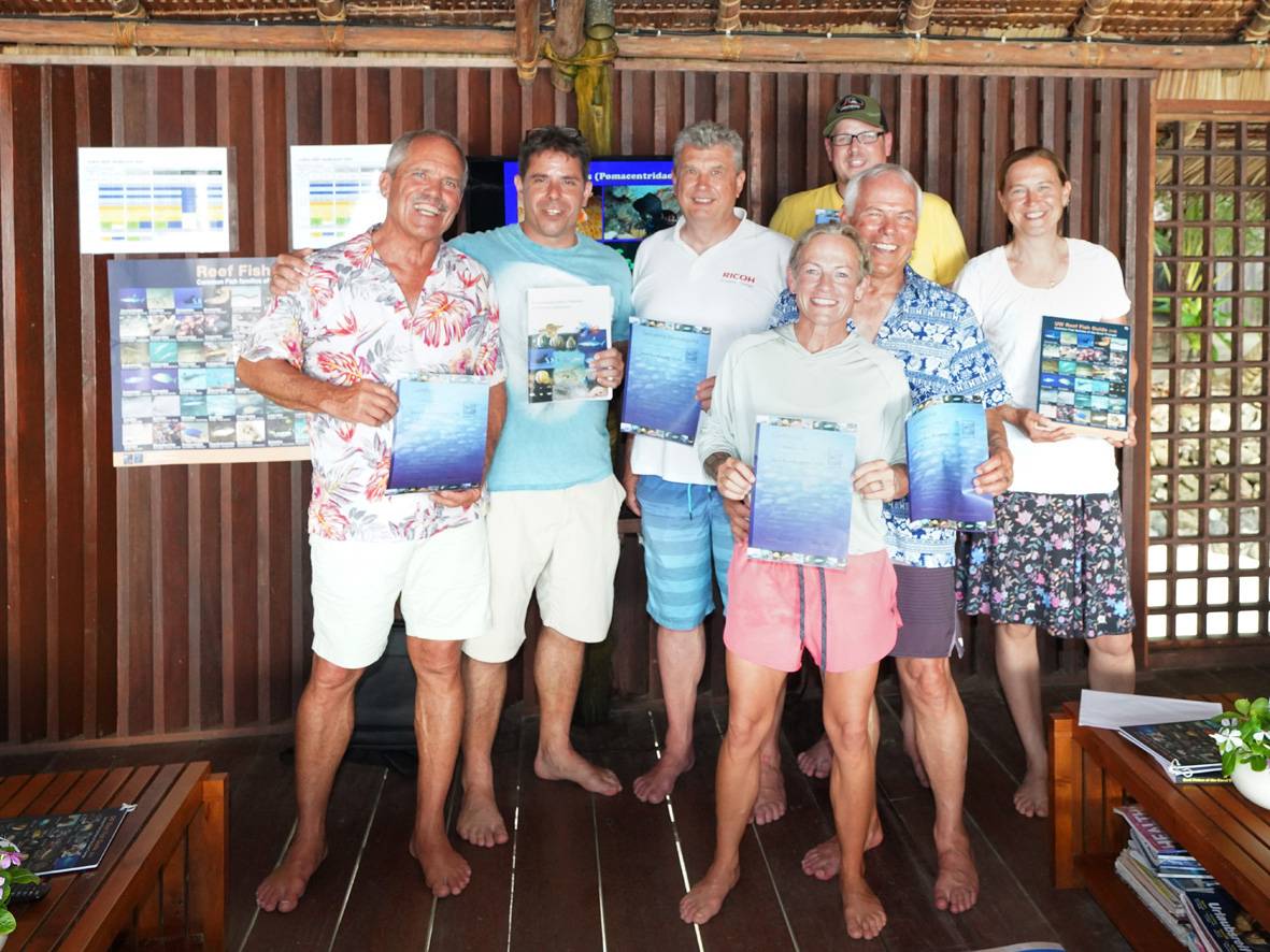 Am Ende erhielten die Teilnehmer ihr Teilnahmezertifikat