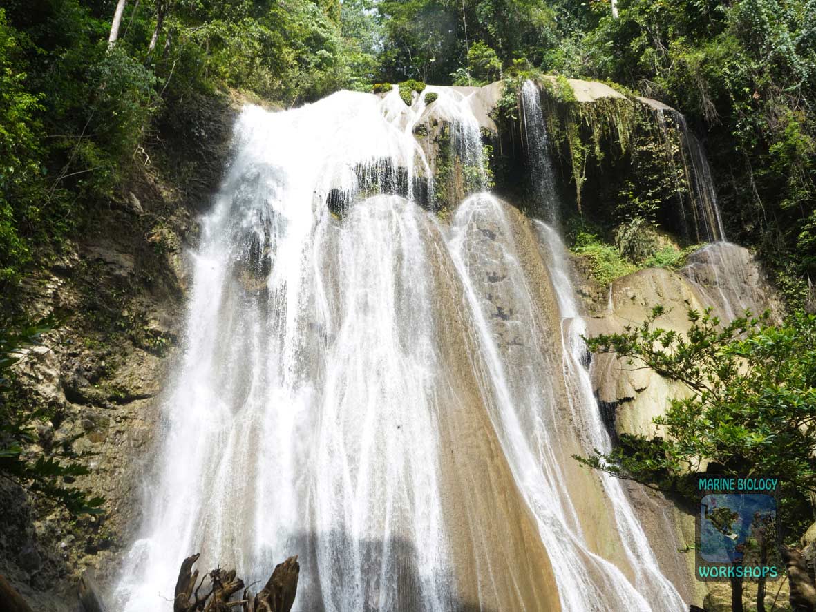 Großer Wasserfall auf Pulau Batanta
