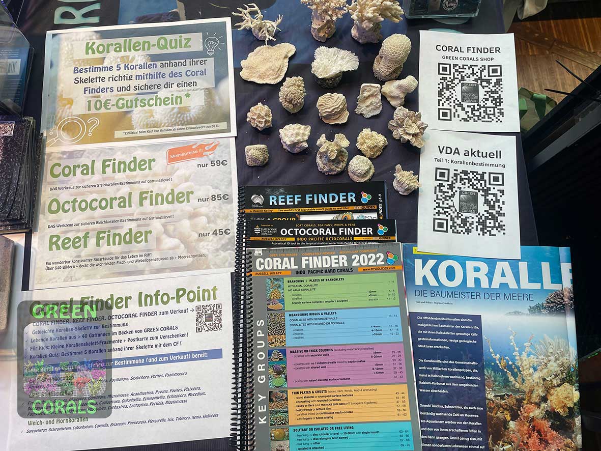 Coral Finder information point at the Nordriff fair 2026